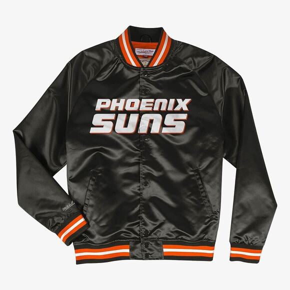 Mitchell & Ness Other - Mitchell & Ness Black NBA HWC Phoenix Suns Basketball Men's Bomber Jacket Size M